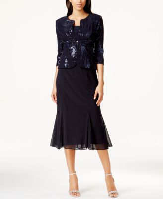 Midi Dresses with Sleeves